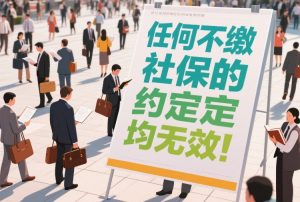 最高法：任何“不缴社保”的约定均无效！