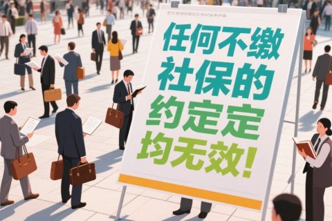 最高法：任何“不缴社保”的约定均无效！